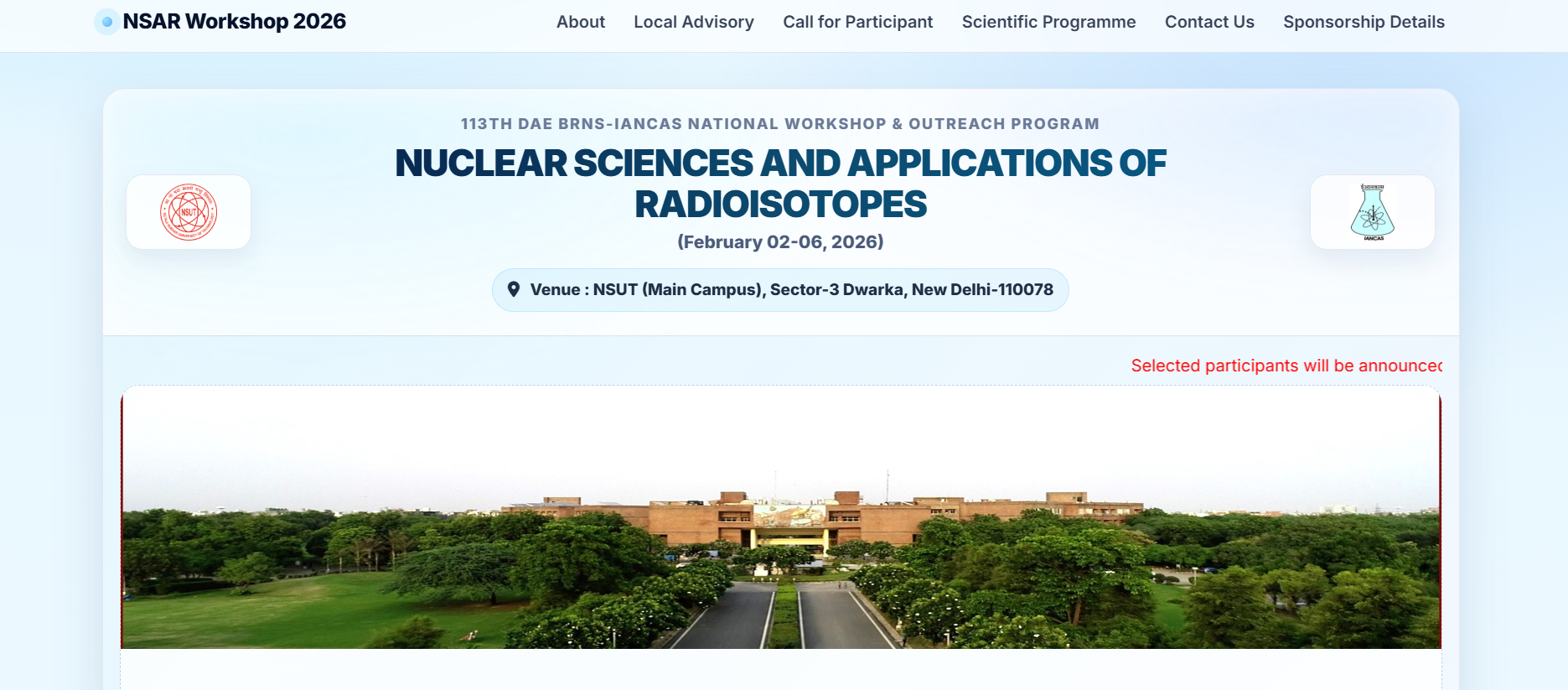 nsar workshop website